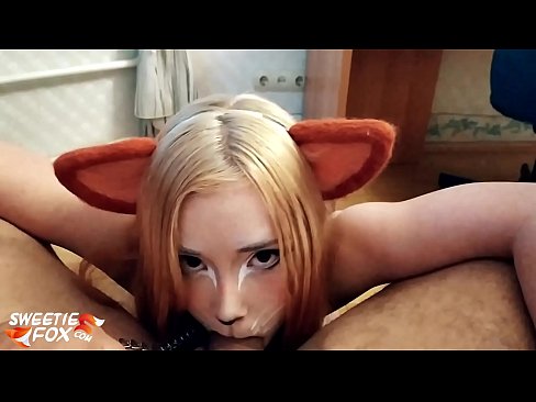 ❤️ Kitsune фурӯ дик ва кончаҳои дар даҳони вай ❤❌  Секс  дар tg.raceporn.ru